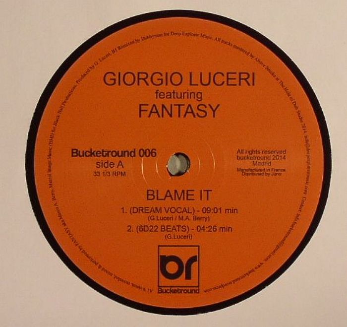 LUCERI, Giorgio feat FANTASY - Blame It EP