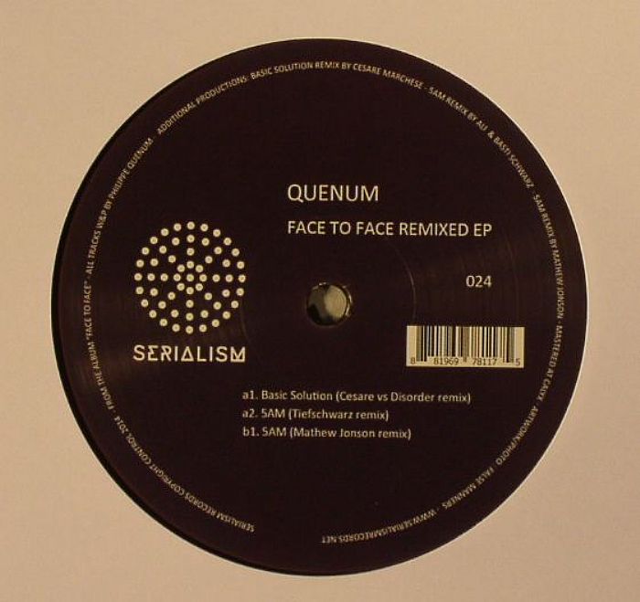 QUENUM - Face To Face Remixed EP