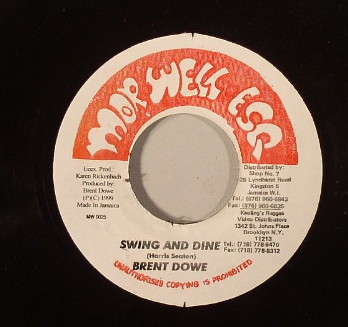 DOWE, Brent - Swing & Dine