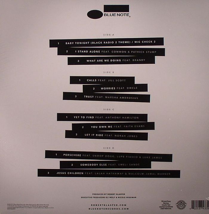 ROBERT GLASPER EXPERIMENT - Black Radio 2