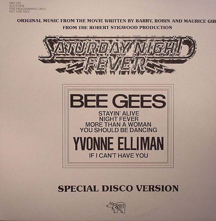 BEE GEES/YVONNE ELLIMAN - Saturday Night Fever: Special Disco Version (Soundtrack)