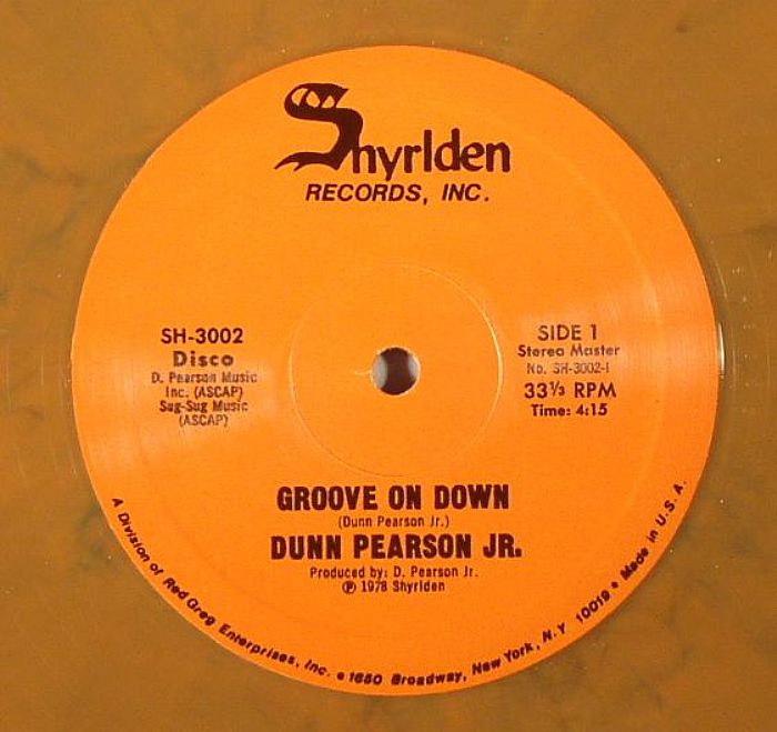 PEARSON JR, Dunn - Groove On Down (stereo)