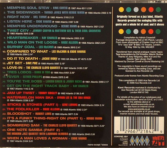 VARIOUS - Yet Mo Mod Jazz