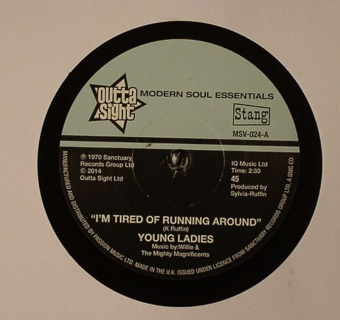 YOUNG LADIES/BBP aka BUSSINES BEFORE PLEASURE - I'm Tired Of Running Around