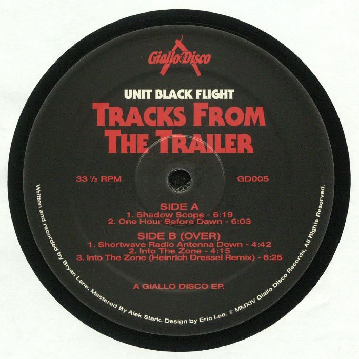 UNIT BLACK FLIGHT - Tracks From The Trailer