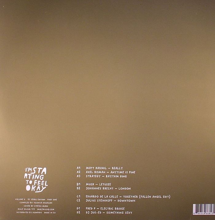 VARIOUS - I'm Starting To Feel Okay Vol 6 (Ten Years Edition part 1)