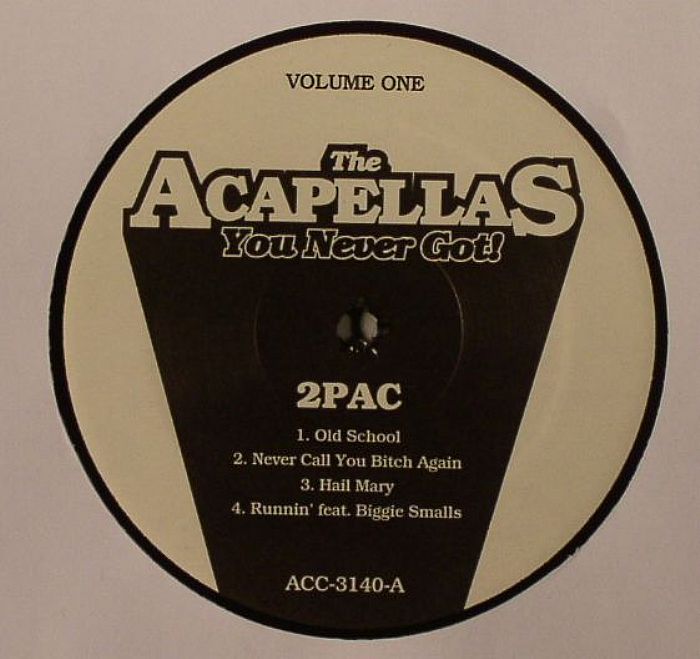 ACAPPELLAS, The - The Acapellas You Never Got! Volume One