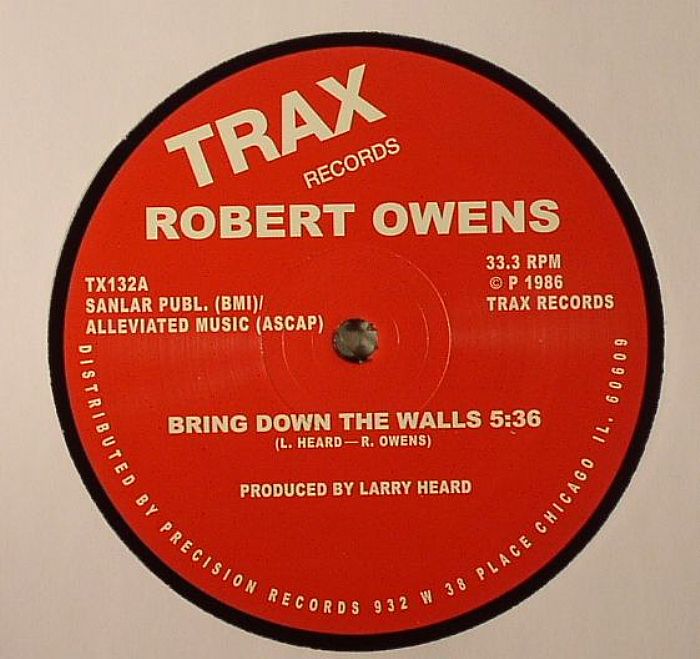 OWENS, Robert - Bring Down The Walls (remastered)
