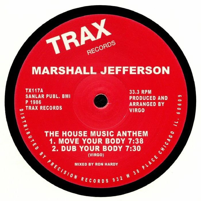 JEFFERSON, Marshall - The House Music Anthem