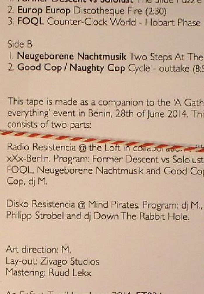 FORMER DESCENT/SOLOLUST/EUROP EUROP/FOQL/NEUGEBORENE NACHTMUSIK/GOOD COP/NAUGHTY COP - Post Everything