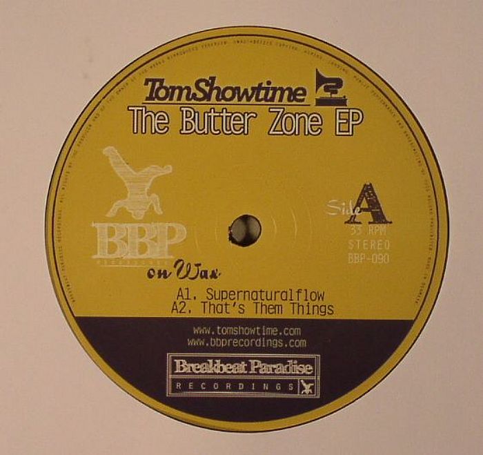 TOM SHOWTIME - The Butter Zone EP