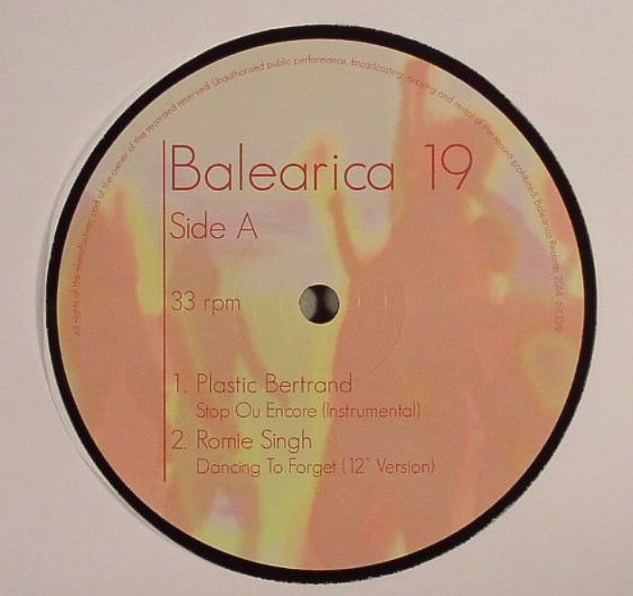 PLASTIC BERTRAND/ROMIE SINGH/MARCOS VALLE/JOANNA LAW - Balearica 19