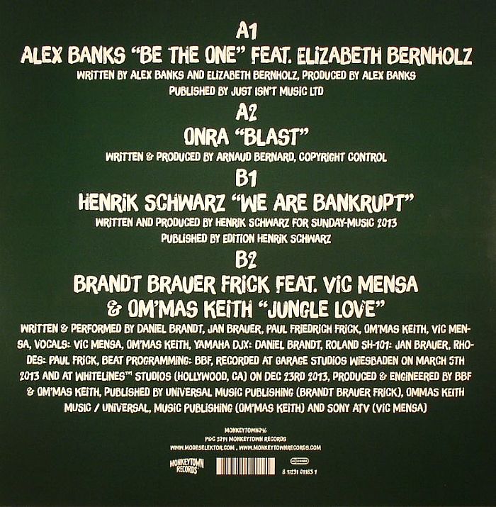 BANKS, Alex/HENRIK SCWARZ/ONRA/BRANDT BRAUER FRICK/VIC MENSA/OM'MAS KEITH - Modeselektor Presents Modeselektion Vol 3 #2