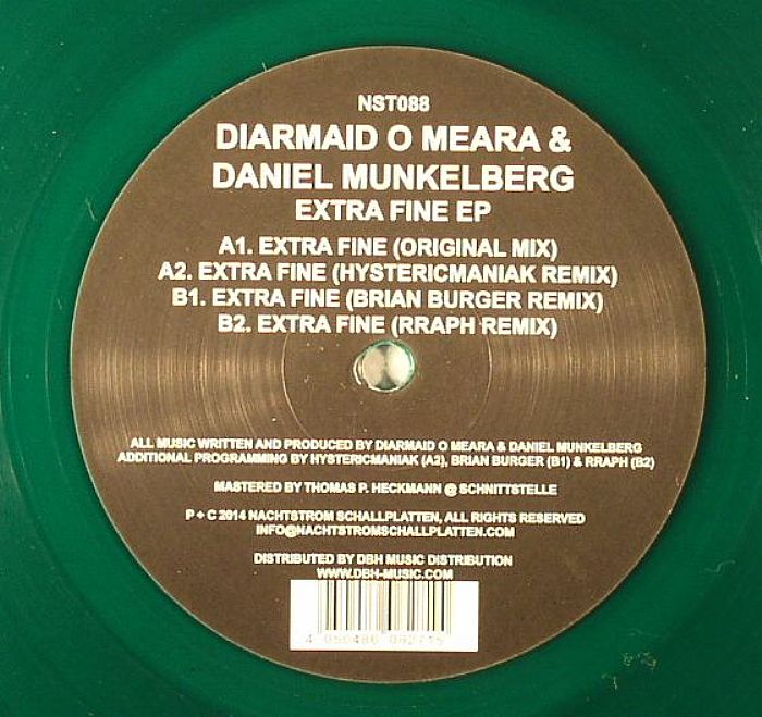 O MEARA, Diarmaid/DANIEL MUNKELBERG - Extra Fine EP