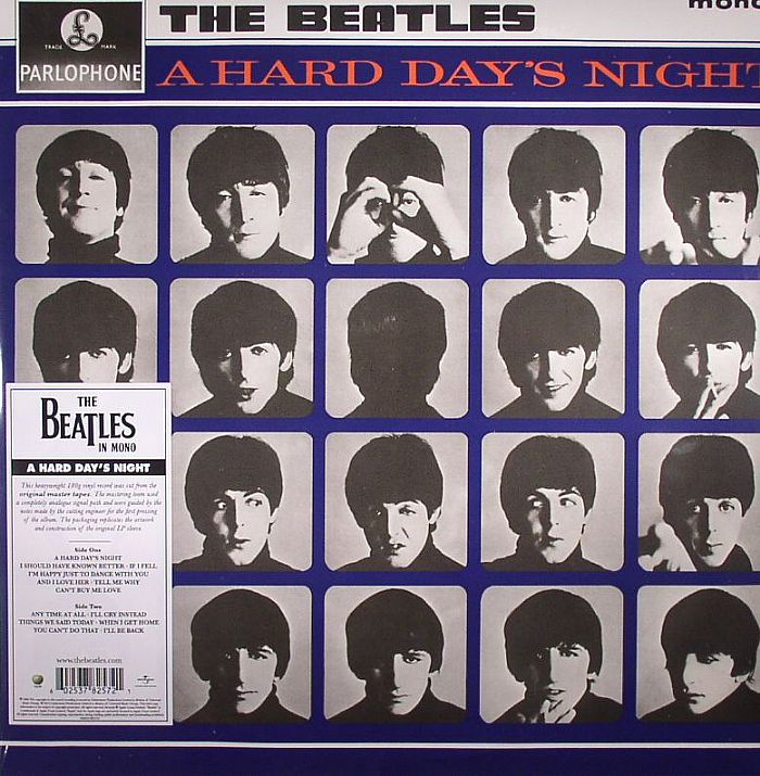 BEATLES, The - A Hard Day's Night (mono) (remastered)