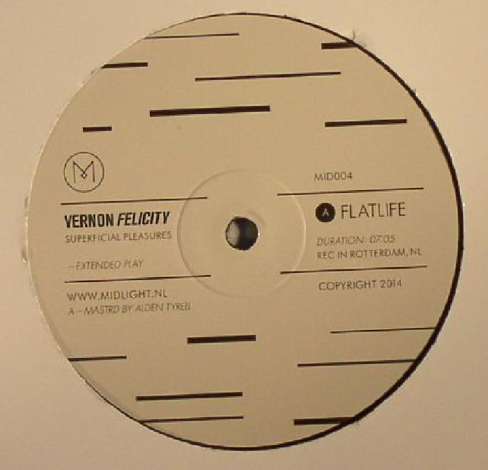 FELICITY, Vernon - Superficial Pleasures EP