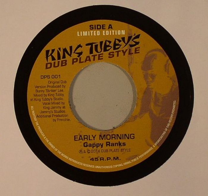 GAPPY RANKS/TONY CURTIS - Early Morning