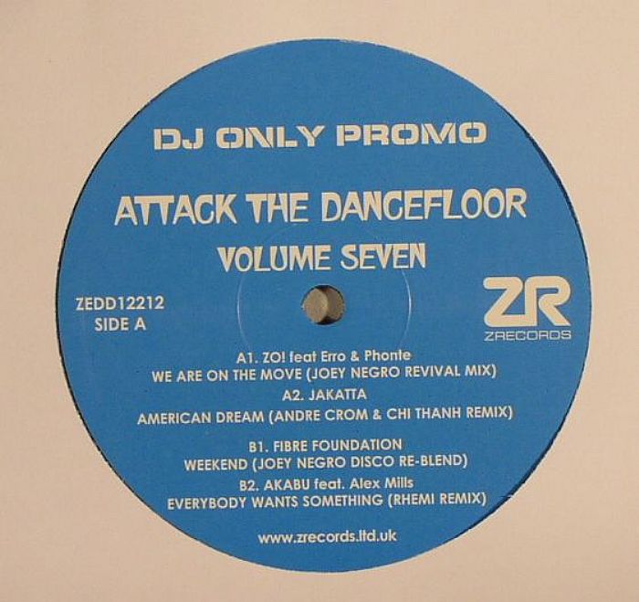 ZO!/JAKATTA/FIBRE FOUNDATION/AKABU - Attack The Dancefloor Volume Seven