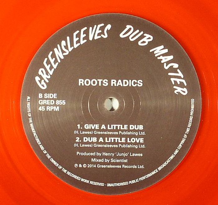 OSBOURNE, Johnny/ROOTS RADICS - Give A Little Love
