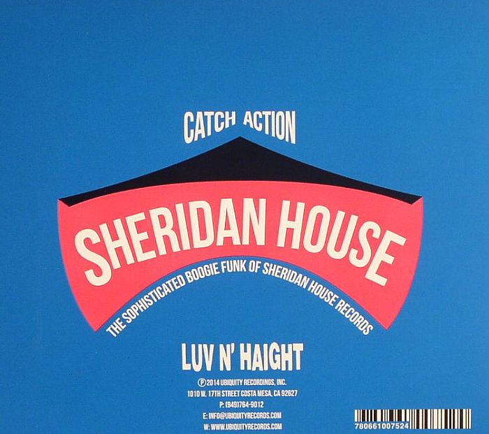 VARIOUS - Catch Action: The Sophisticated Boogie Funk Of Sheridan House Records