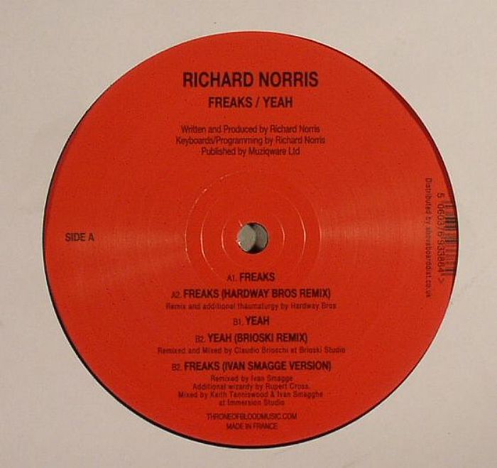 NORRIS, Richard - Freaks/Yeah