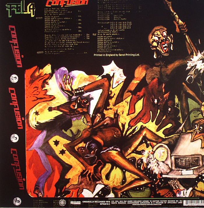 KUTI, Fela Ransome & THE AFRICA 70 - Confusion