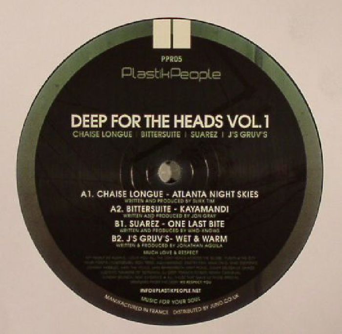 CHAISE LONGUE/BITTERSUITE/SUAREZ/JS GRUVS - Deep For The Heads Vol 1