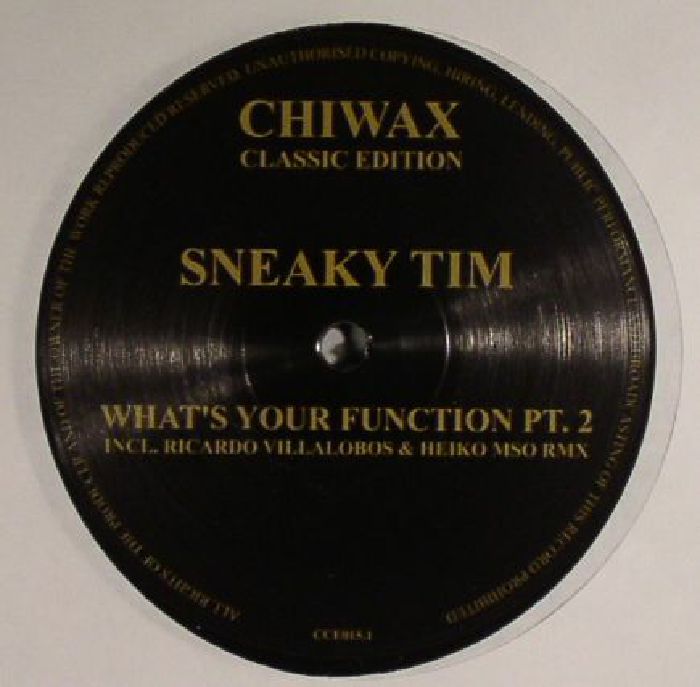 SNEAKY TIM - What's Your Function Part 2