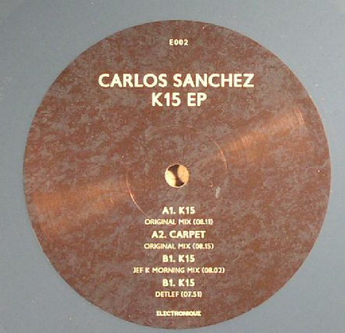 SANCHEZ, Carlos - K15 EP