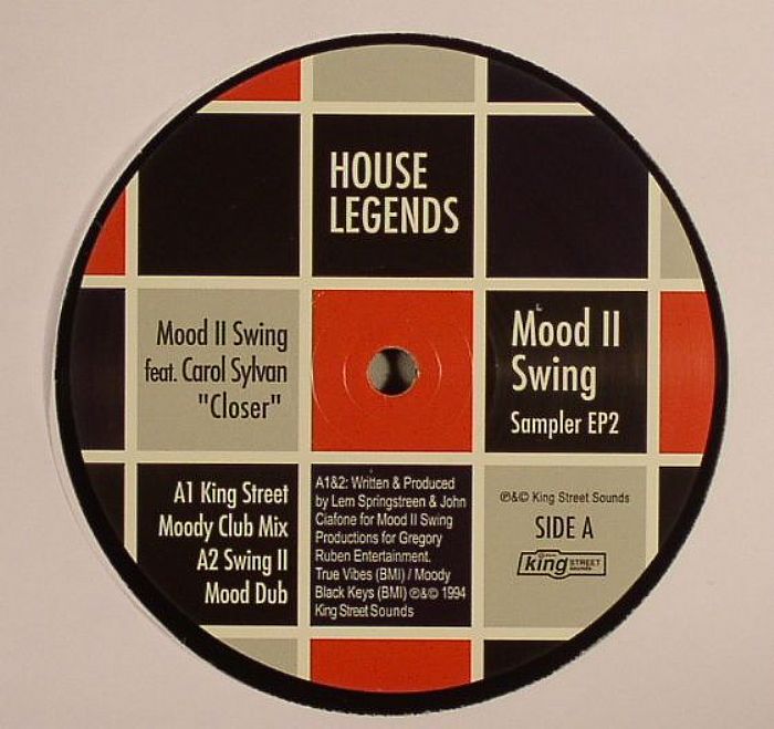 MOOD II SWING - House Legends: Sampler EP 2
