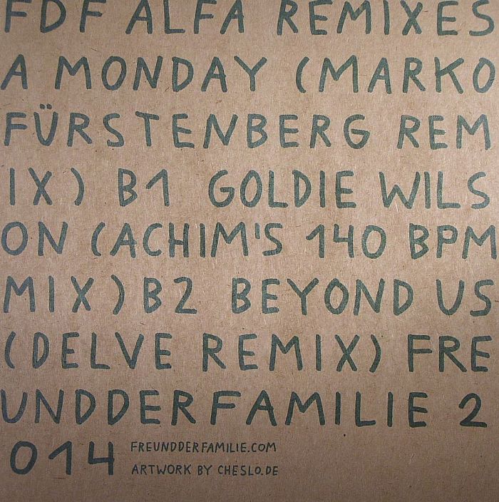 FREUND DER FAMILIE - Alfa Remixes #2