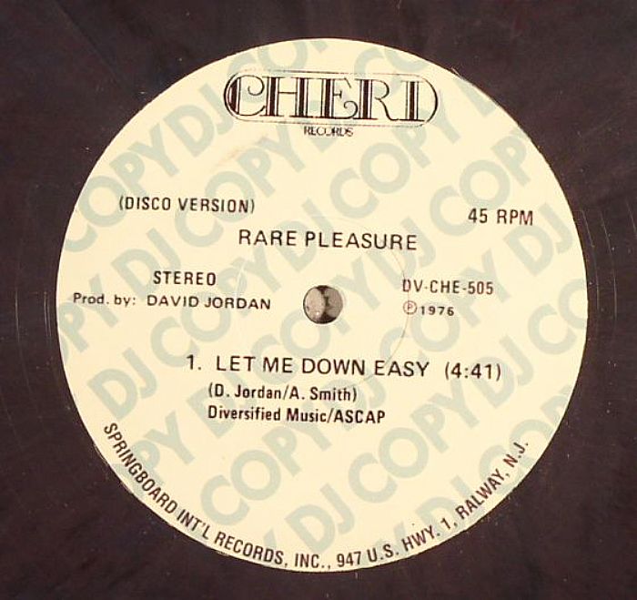 RARE PLEASURE - Let Me Down Easy