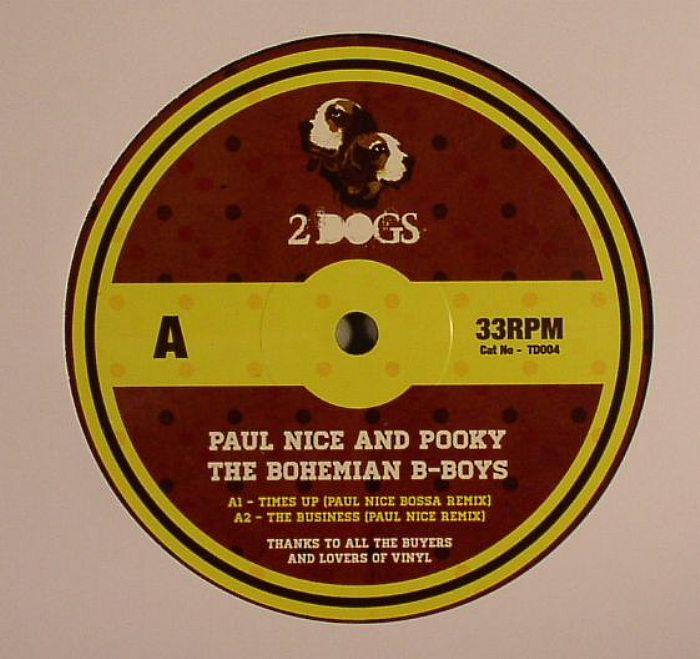 NICE, Paul/POOKY - The Bohemien B Boys