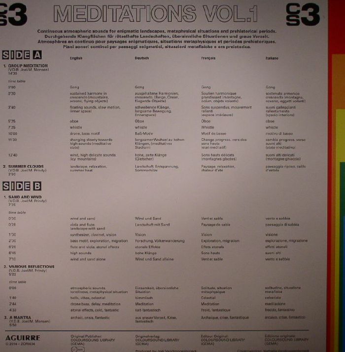 VANDROOGENBROECK, Joel - Meditations Volume 1