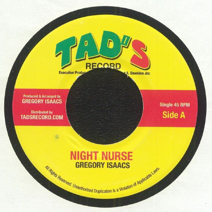 ISAACS, Gregory/ROOTS RADIC BAND - Night Nurse