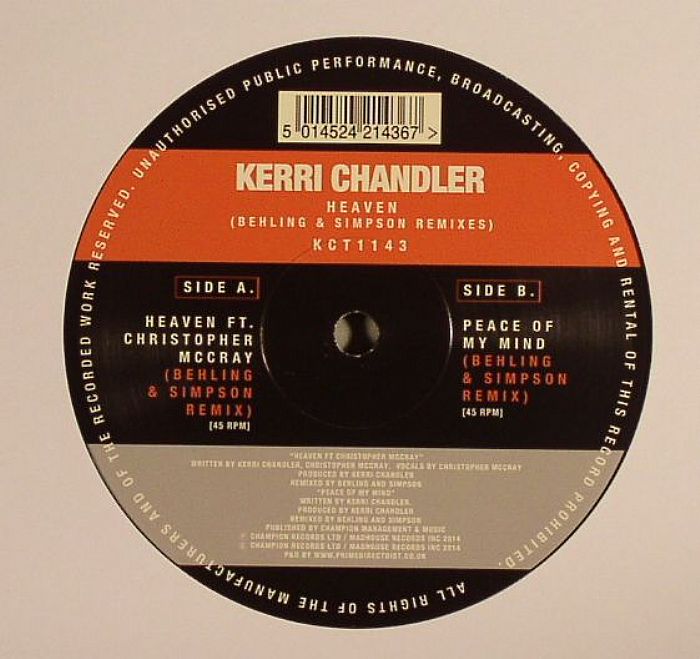 CHANDLER, Kerri - Heaven