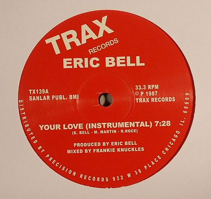 BELL, Eric - Your Love (remastered)