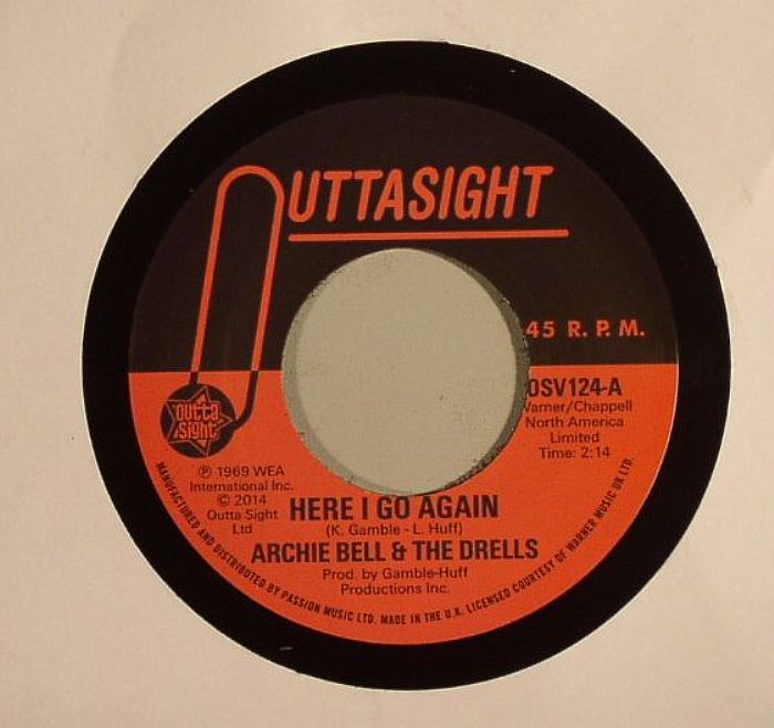 BELL, Archie & THE DRELLS - Here I Go Again