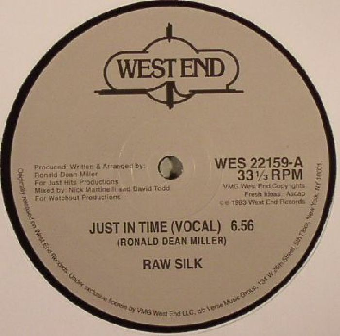 RAW SILK - Just In Time (remastered)