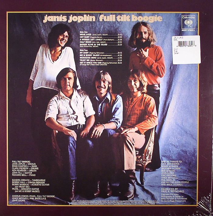 JOPLIN, Janis - Pearl