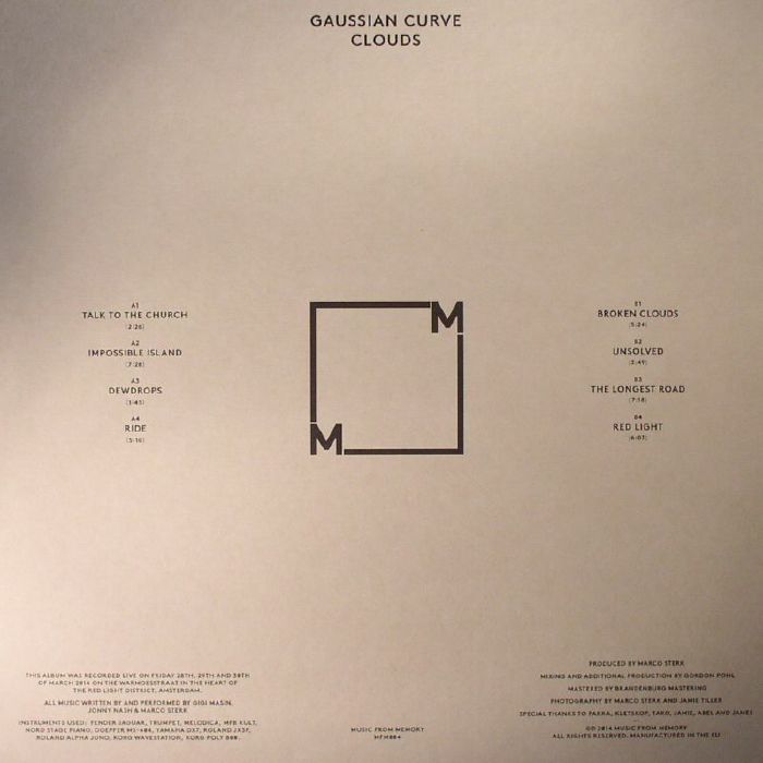 GAUSSIAN CURVE - Clouds