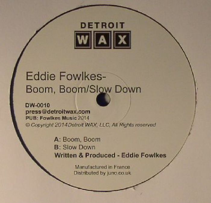 FOWLKES, Eddie - Boom Boom