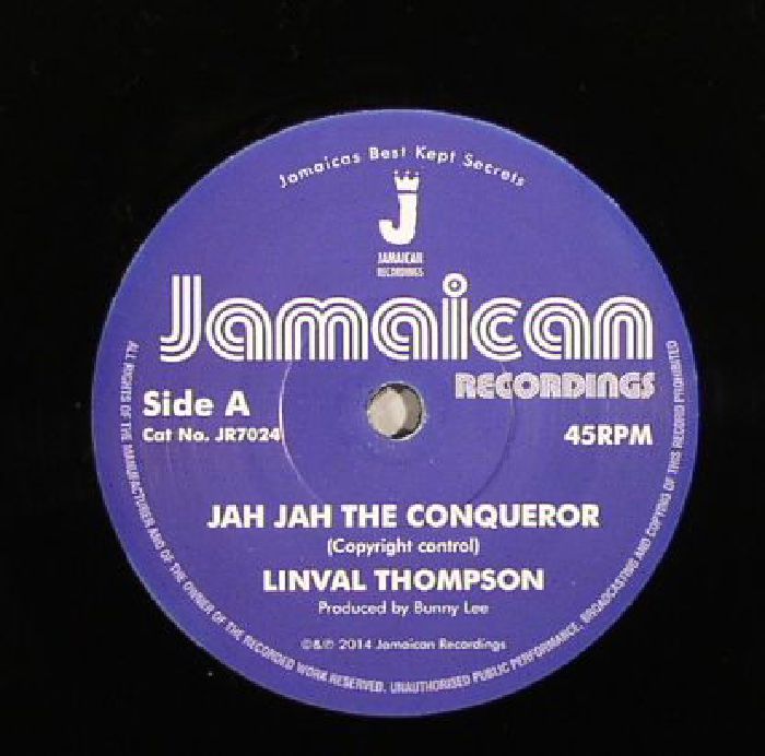 THOMPSON, Linval - Jah Jah The Conqueror