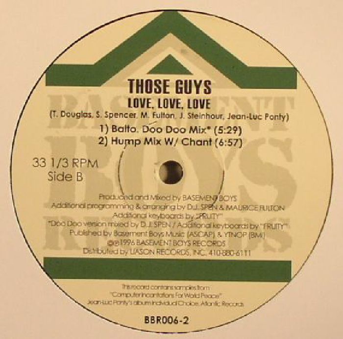 THOSE GUYS - Love Love Love (remastered)