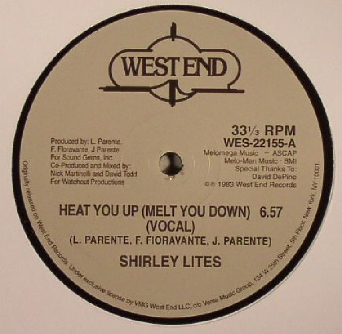 LITES, Shirley - Heat You Up (Melt You Down)