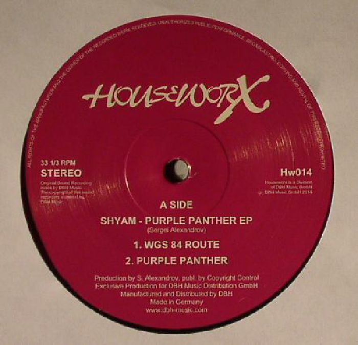 SHYAM - Purple Panther EP