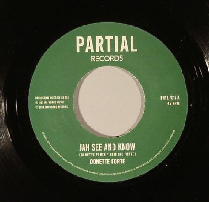 FORTE. Donette/DUB CRUSADERS - Jah See & Know