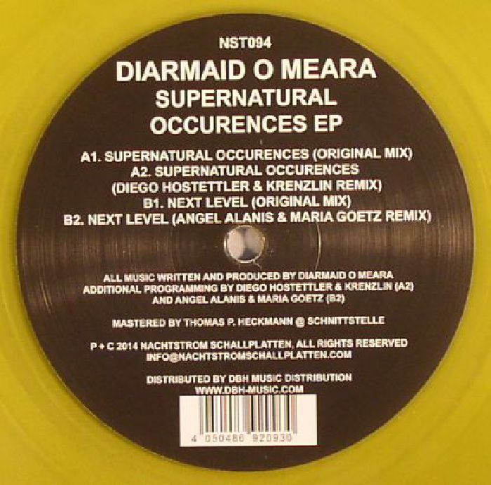 O MEARA, Diarmaid - Supernatural Occurences EP