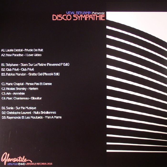 VIDAL, Benjamin/VARIOUS - Disco Sympathie