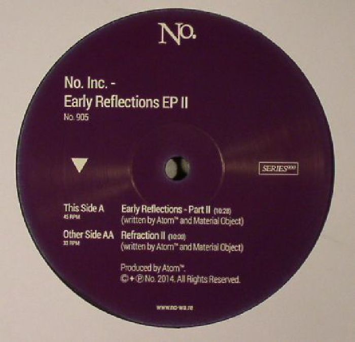 NO INC - Early Reflections EP II